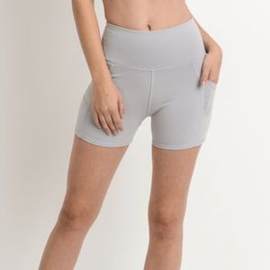 Gray High waisted shorts!